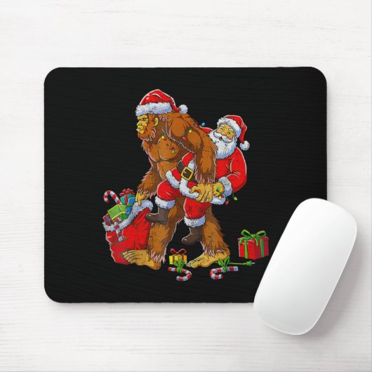 Bigfoot Sasquatch For Men Grandpa Boys Kids Christ Mousepad (Mit Mouse)