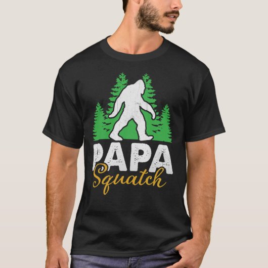 Bigfoot Sasquatch Geschenk Klassischer T - Shirt (Vorderseite)