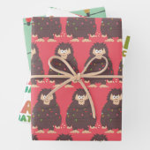 Bigfoot Sasquatch Geschenkpapier Set (Beispiel)