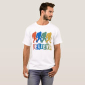Bigfoot Sasquatch Glaube T-Shirt (Vorne ganz)