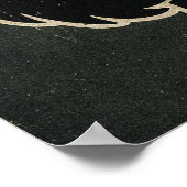 Bigfoot Sasquatch glauben Wall Art Poster Print (Ecke)