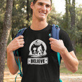 Bigfoot Sasquatch Glauver Alien Ufo Cryptid Mens T-Shirt