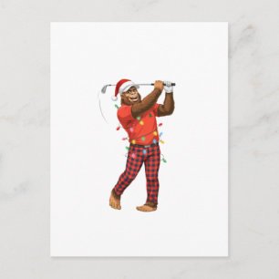 Bigfoot Sasquatch Golf Weihnachten 2026 Feiertags