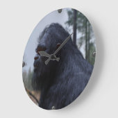 bigfoot, sasquatch große wanduhr (Winkel)