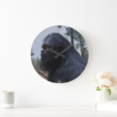 bigfoot, sasquatch große wanduhr (Zuhause)
