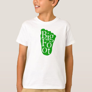 Bigfoot! Sasquatch großer FußYeti (GRÜN) T-Shirt