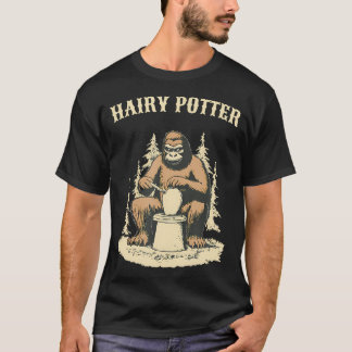 Bigfoot Sasquatch Hairy Potter Lustige Töpferei Ke T-Shirt
