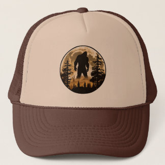 Bigfoot Sasquatch Hat Truckerkappe