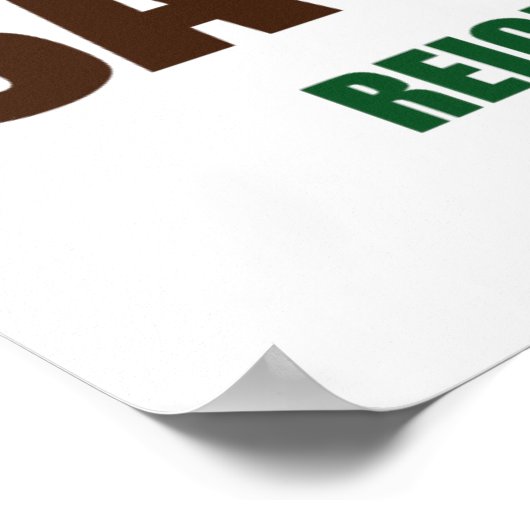 Bigfoot Sasquatch Hide und Seek World Champion Poster (Ecke)