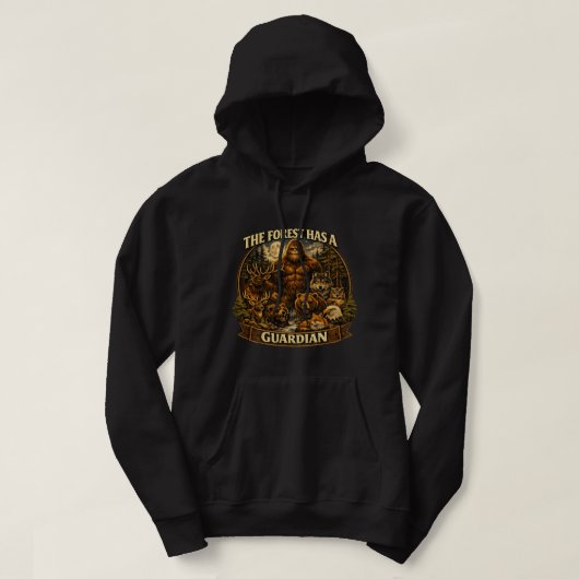 Bigfoot Sasquatch Hoodie (Design vorne)