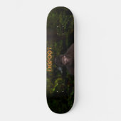 BIGFOOT SASQUATCH IM HOLZ SKATEBOARD (Vorderseite)