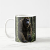 Bigfoot Sasquatch im Wald Kaffeetasse (Links)