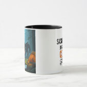 Bigfoot Sasquatch Im Wald Kaffeetasse (Zentrum)