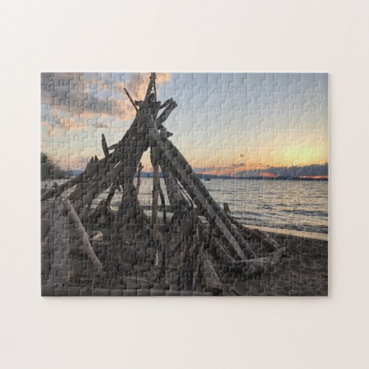 Bigfoot Sasquatch Jigsaw Puzzle (Horizontal)