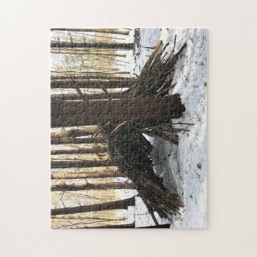 Bigfoot Sasquatch Jigsaw Puzzle (Vertikal)