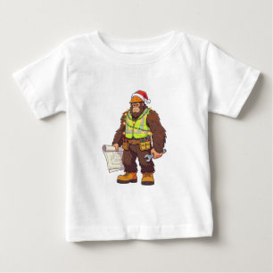 Bigfoot Sasquatch Klempner Lustig Blaumann Baby T-shirt