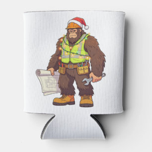 Bigfoot Sasquatch Klempner Lustig Blaumann Dosenkühler