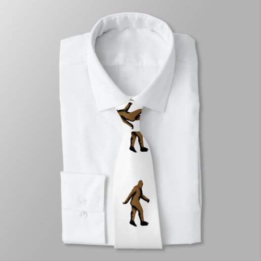 Bigfoot Sasquatch Krawatte (Gebunden)