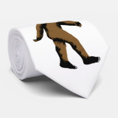 Bigfoot Sasquatch Krawatte (Gerollt)
