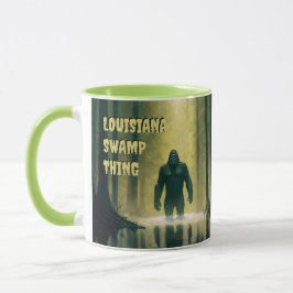 Bigfoot Sasquatch Louisiana Swamp Ding anpassen Tasse