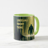 Bigfoot Sasquatch Louisiana Swamp Ding anpassen Tasse (VorderseiteRechts)