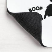 Bigfoot Sasquatch Mops Nose Boop Mousepad (Ecke)