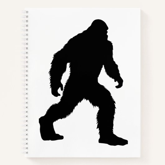 Bigfoot Sasquatch-Notebook Notizblock (Vorderseite)