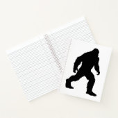 Bigfoot Sasquatch-Notebook Notizblock (Innenseite)