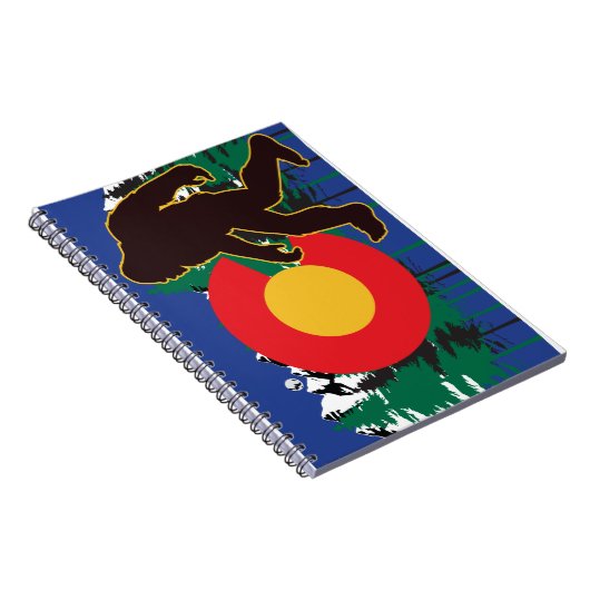 Bigfoot-Sasquatch Notizblock (Rechte Seite)