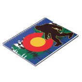 Bigfoot-Sasquatch Notizblock (Linke Seite)