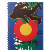 Bigfoot-Sasquatch Notizblock (Vorderseite)