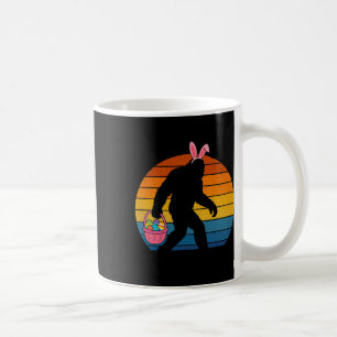 Bigfoot Sasquatch Osterhase Eierjagd Lustige Männe Kaffeetasse