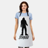 BIGFOOT SASQUATCH PERSONALISIERTER KUNDE IHM SCHÜR SCHÜRZE (Getragen)