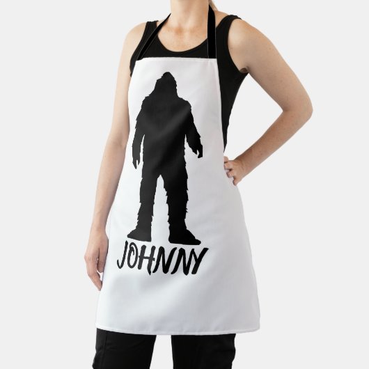 BIGFOOT SASQUATCH PERSONALISIERTER KUNDE IHM SCHÜR SCHÜRZE (InSitu)