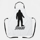 BIGFOOT SASQUATCH PERSONALISIERTER KUNDE IHM SCHÜR SCHÜRZE (Vorderseite)