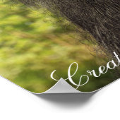 BIGFOOT SASQUATCH-PORTRAGIE POSTER (Ecke)