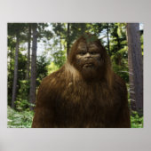 BIGFOOT SASQUATCH-PORTRAGIE POSTER (Vorne)