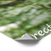 BIGFOOT SASQUATCH-PORTRAGIE POSTER (Ecke)