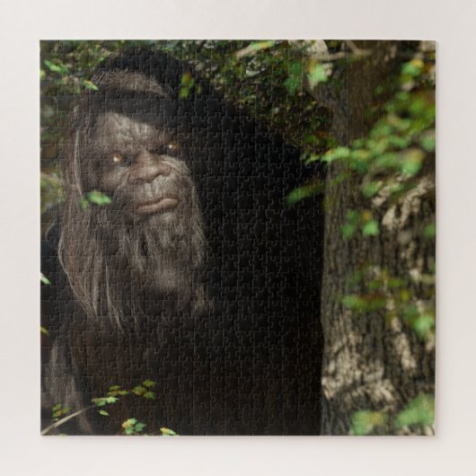 BIGFOOT SASQUATCH-PORTRAGIE PUZZLE (Vertikal)