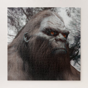 BIGFOOT SASQUATCH-PORTRAGIE PUZZLE