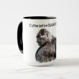BIGFOOT SASQUATCH-PORTRAGIE TASSE