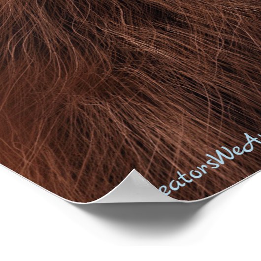 BIGFOOT SASQUATCH-PORTRAIN IN PROFIL BEI DUSK IV POSTER (Ecke)