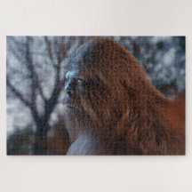 BIGFOOT SASQUATCH PORTRAIN IN PROFIL BEI DUSK V