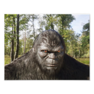 BIGFOOT SASQUATCH PORTRAIT Foto Erweiterung