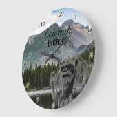 BIGFOOT SASQUATCH-PORTRALAUFBAHN GROßE WANDUHR (Winkel)