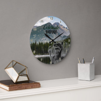 BIGFOOT SASQUATCH-PORTRALAUFBAHN GROßE WANDUHR