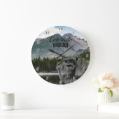 BIGFOOT SASQUATCH-PORTRALAUFBAHN GROßE WANDUHR (Zuhause)