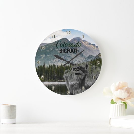 BIGFOOT SASQUATCH-PORTRALAUFBAHN GROßE WANDUHR (Zuhause)