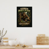 Bigfoot Sasquatch Poster (Küche)