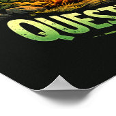 Bigfoot Sasquatch Poster (Ecke)